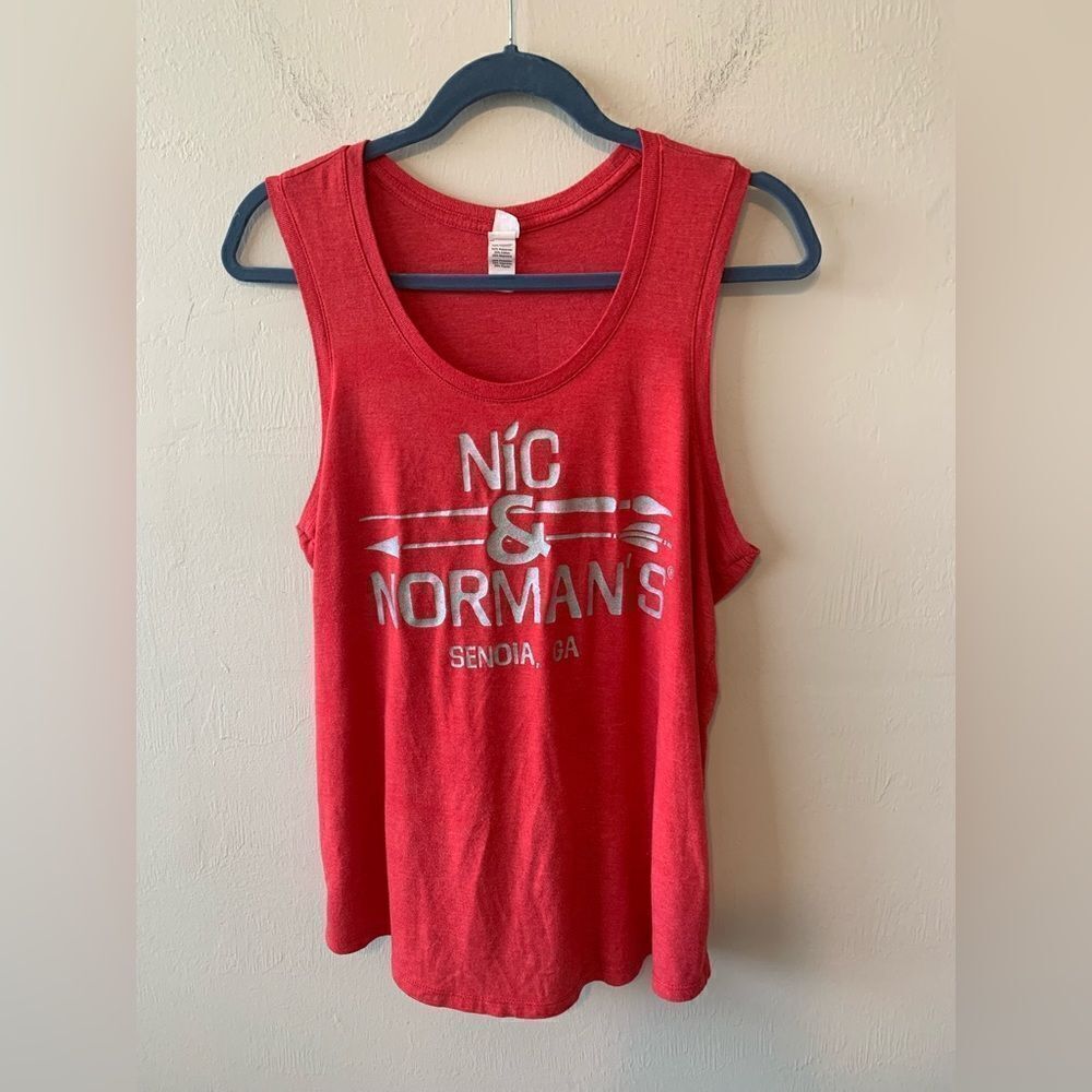 Nic & Norman The Walking Dead pink tank size XL